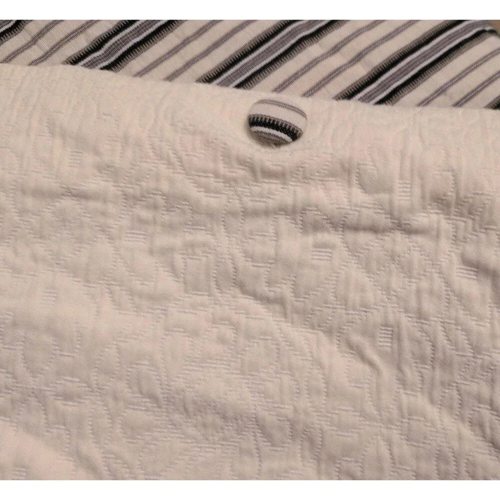 Mystic Valley Traders Tapestry Striped Duvet Cover & 2 Shams King Custom Design